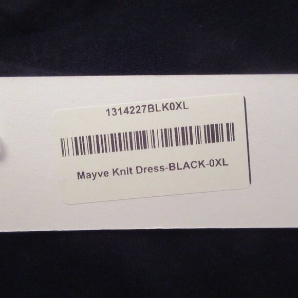 NWT Reformation Mayve Black Knit Dress - Picture 10 of 10